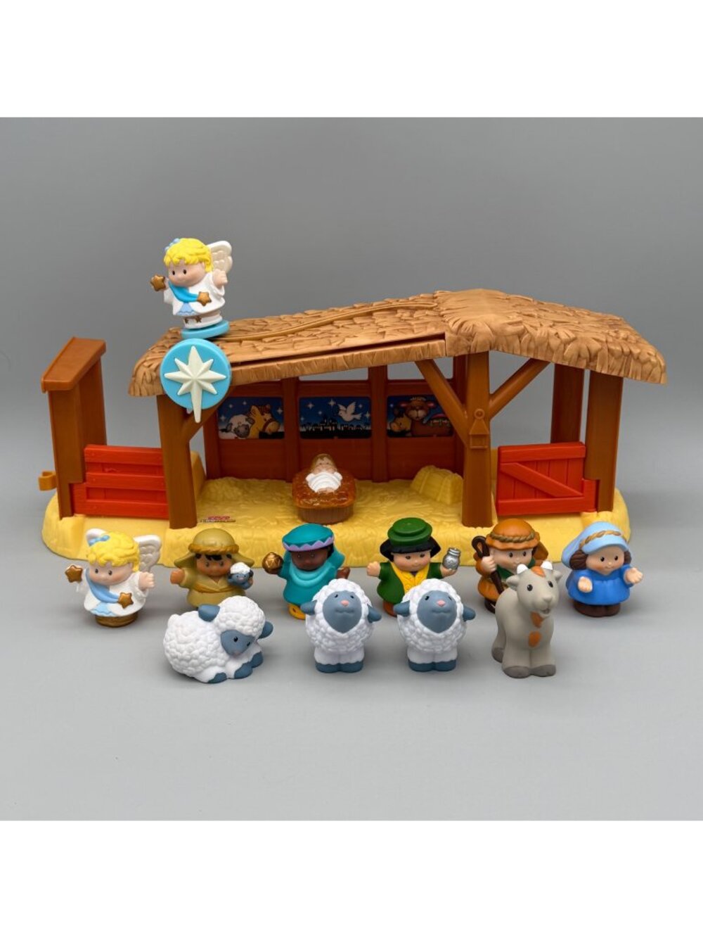 Fisher-Price Little People Nativity Set W2869 Lights & Sounds, Figures 2011